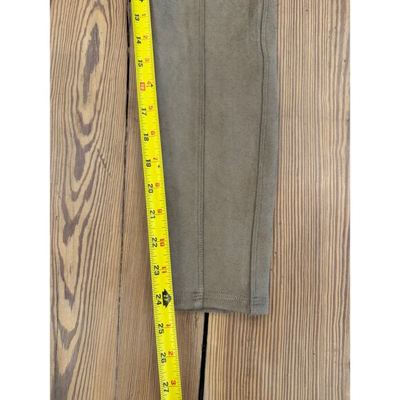 Spanx Faux Suede Leggings Camel XS‎ Elastic Waist - Picture 6 of 7